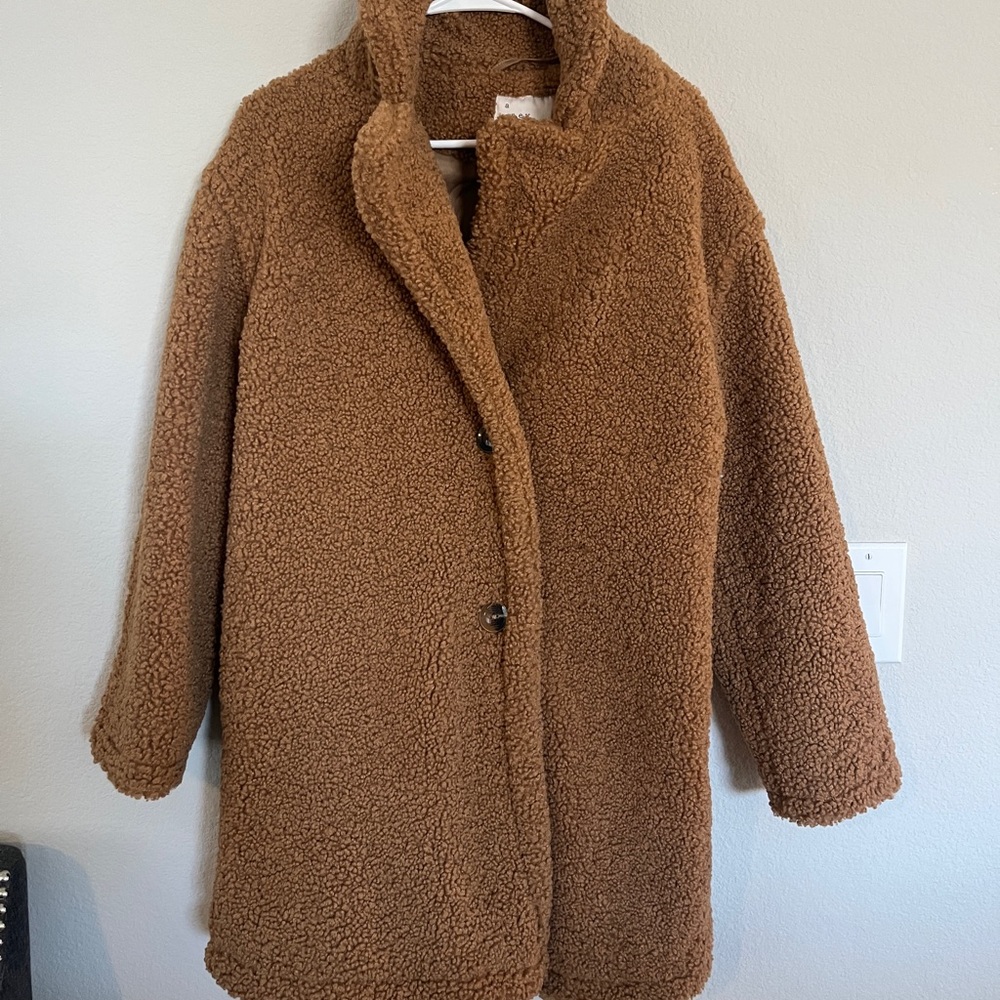 A New Day : Teddy Coat XS fits like M